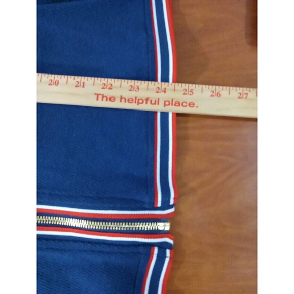 cathy daniels Jacket Women's Size Large Red Whit Blue Striped * - Picture 10 of 14